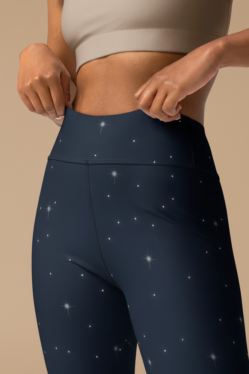 Yoga Leggings Front 2 – Beige Background